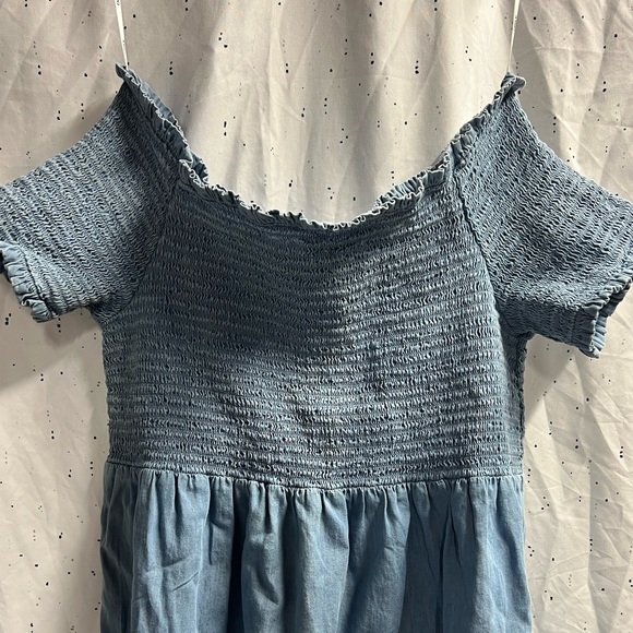 Chambray Summer Dress - Picture 2 of 3